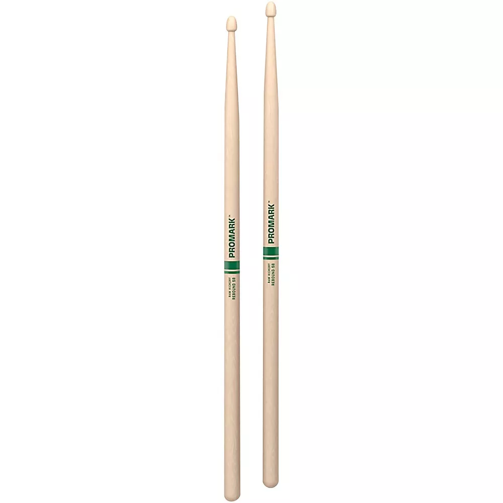 Promark Rebound Raw Hickory Acorn Tip Drum Sticks 5B