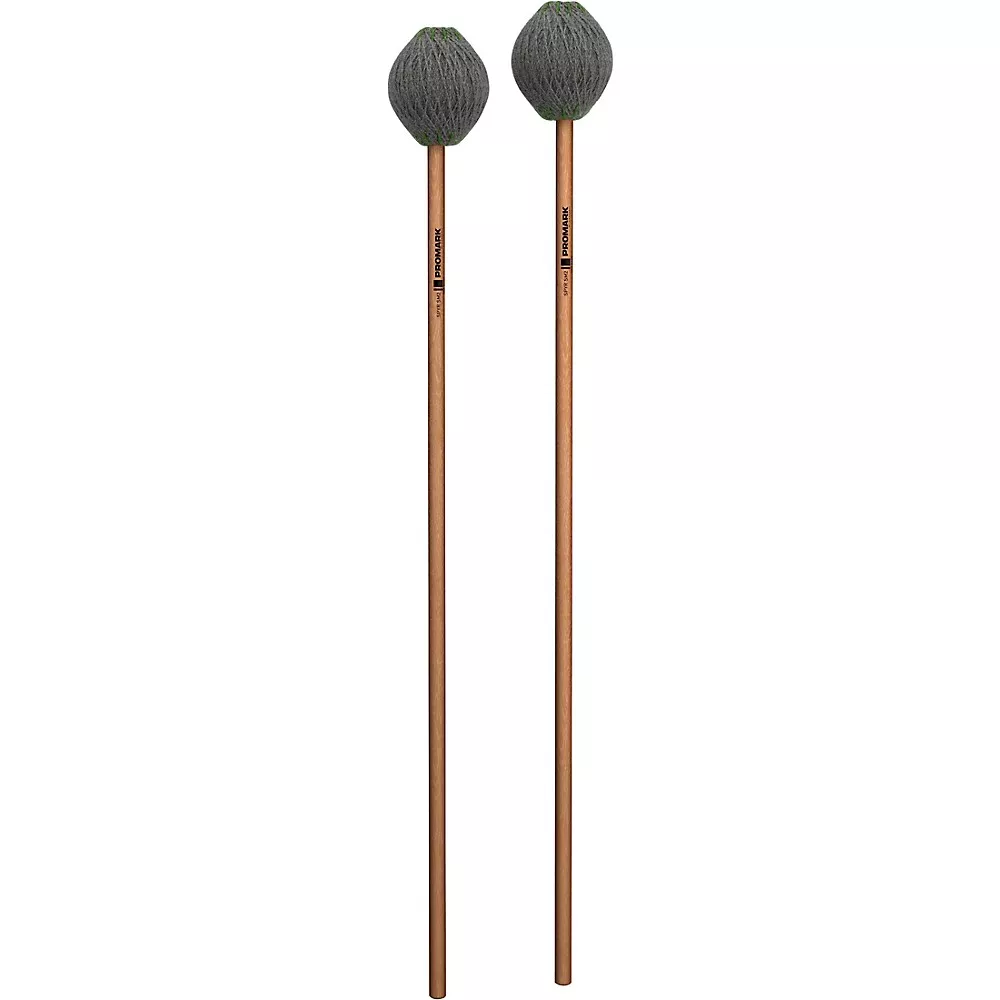 Promark SPYR Marimba Mallets Medium Hard Grey Yarn