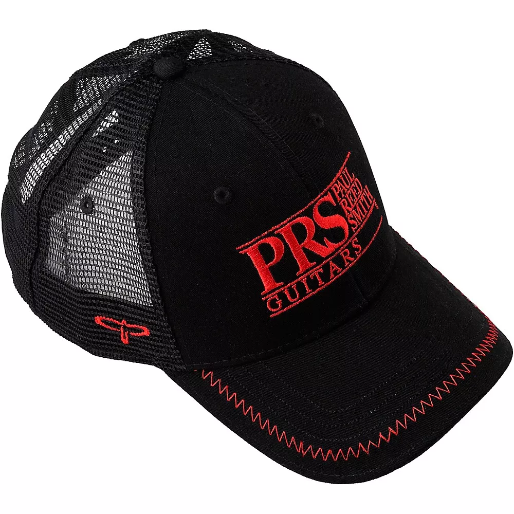 PRS Block Logo Red Trucker Hat
