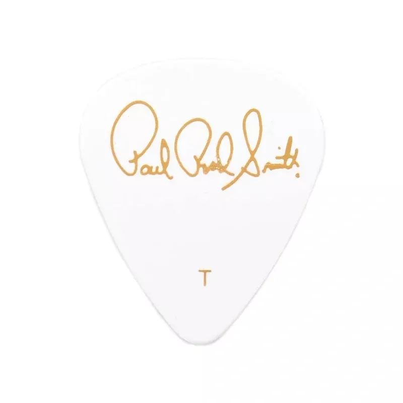 PRS Celluloid Guitar Picks, White Pearloid, Thin, Pack of 12 (100147001001001)