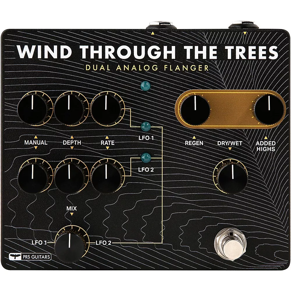 PRS Wind Through the Trees Dual Analog Flanger Effects Pedal