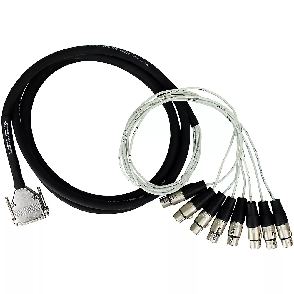 Rapco Horizon DA88XF - Analog DB25-XLRF Patch Snake 10 ft.