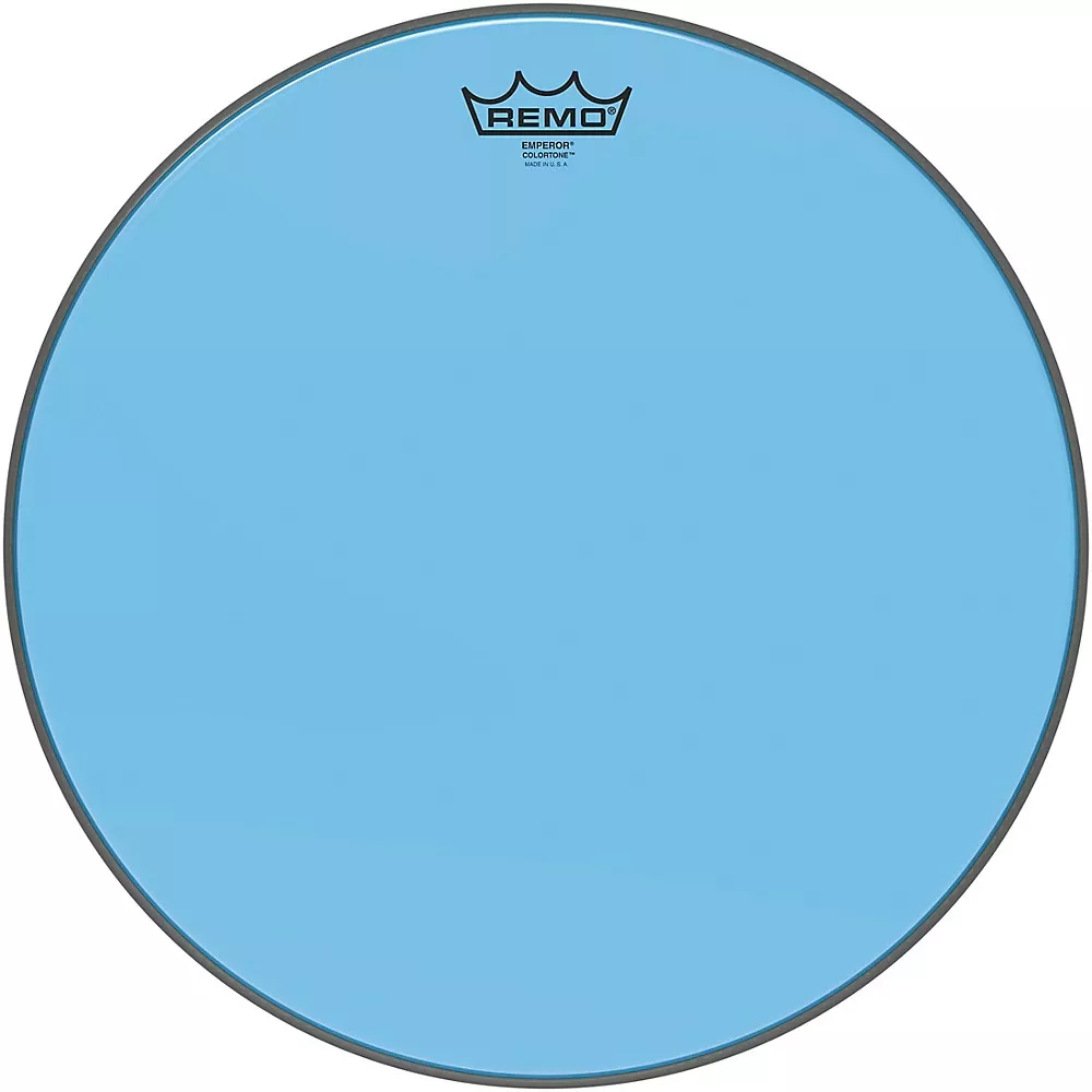 Remo Emperor Colortone Blue Drum Head 16 in.