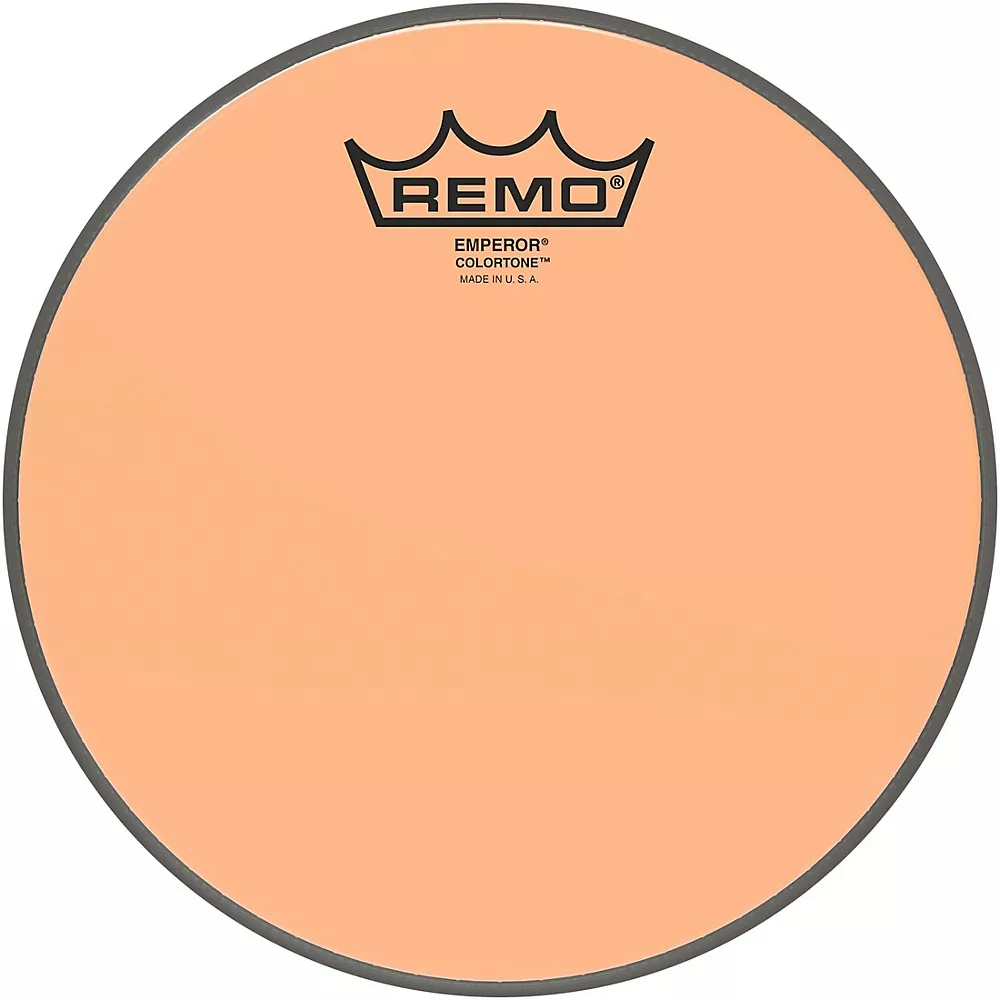 Remo Emperor Colortone Orange Drum Head 8 in.