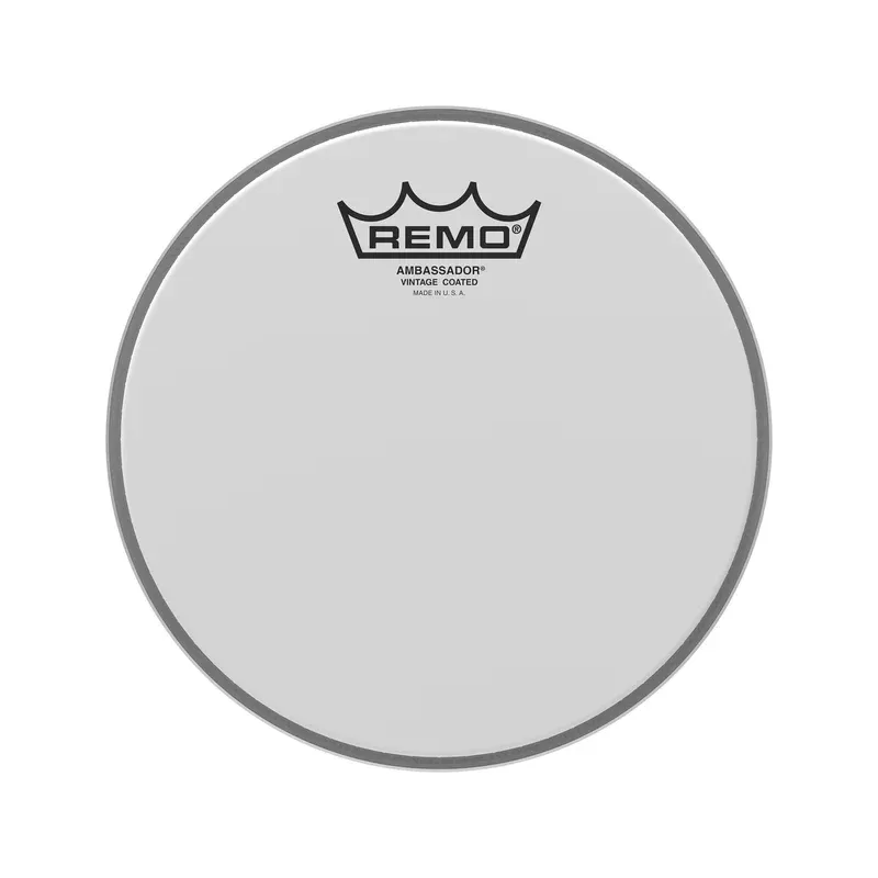 Remo VA-0108-00 8inch Ambassador Vintage Batter Coated Drum Head