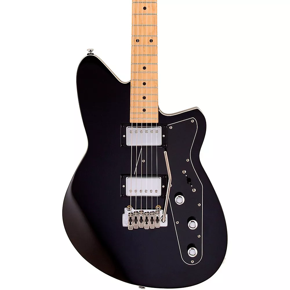 Reverend Jetstream HB Roasted Maple Fingerboard Electric Guitar Midnight Black