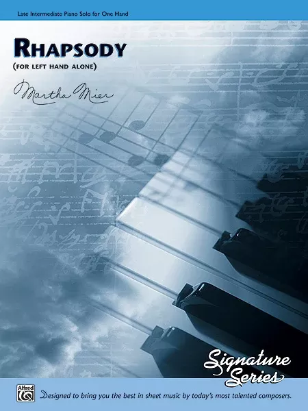 Rhapsody (for left hand alone): Piano Sheet
