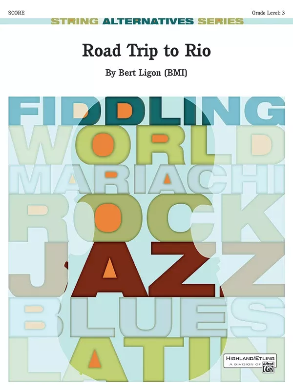 Road Trip to Rio: String Orchestra Conductor Score