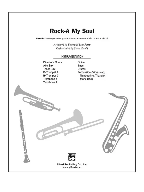 Rock-a-My-Soul: Choral Octavo InstruPax
