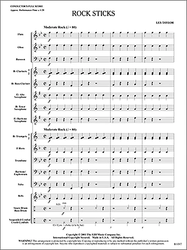 Rock Sticks: Baritone/Euphonium