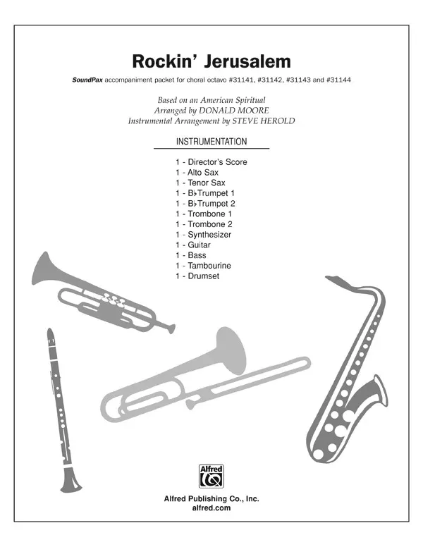 Rockin' Jerusalem: 1st B-flat Trumpet: Choral SoundPax