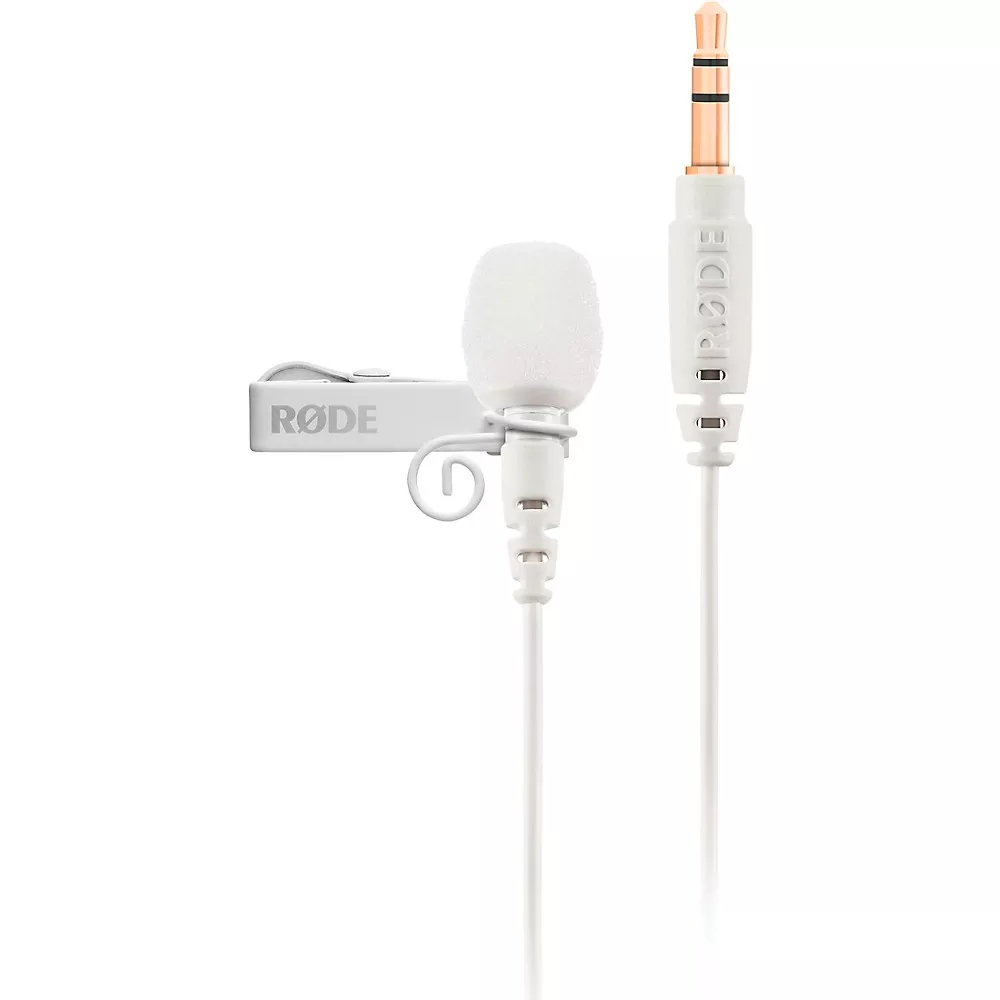 RODE Lavalier GO Compact Wireless Microphone System White