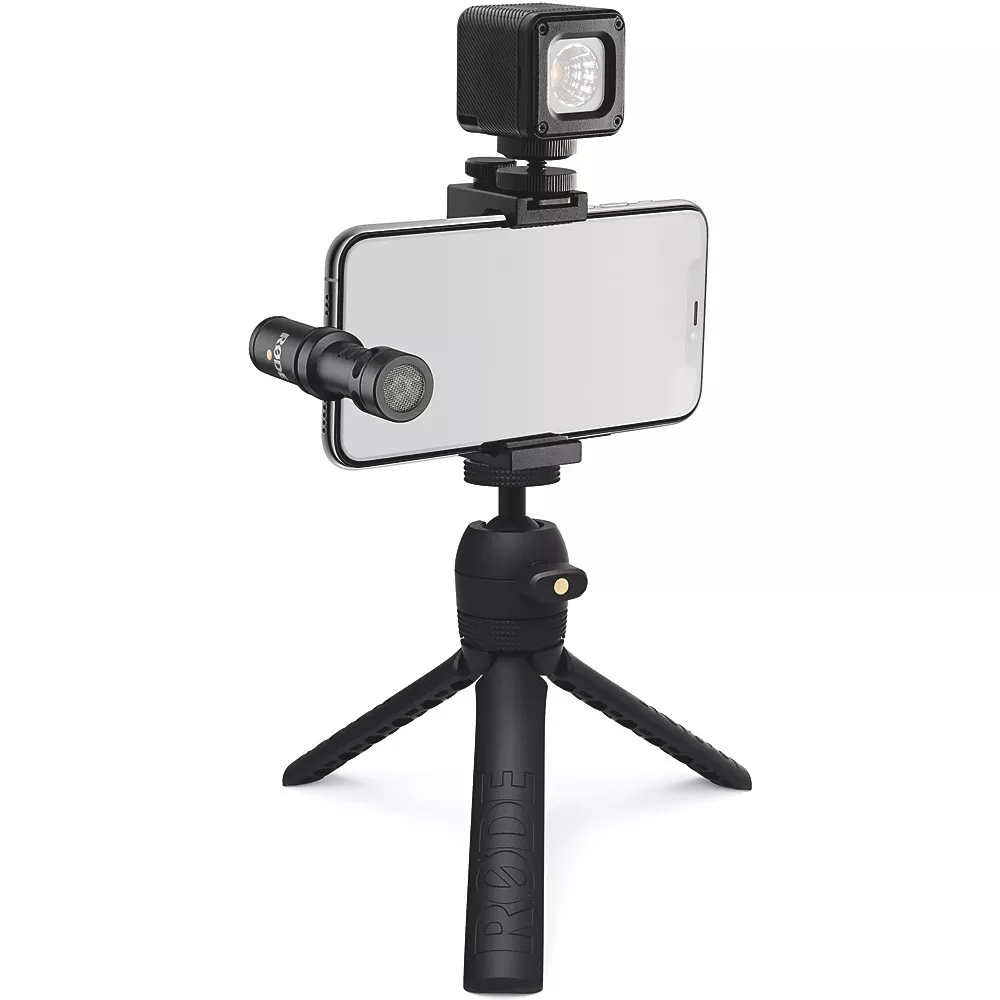 RODE Vlogger Kit for USB-C Devices With Tripod, MicroLED Light, VideoMic ME-C & Accessories