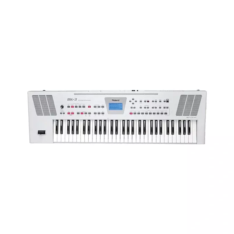 Roland BK-3 Backing Keyboard, White