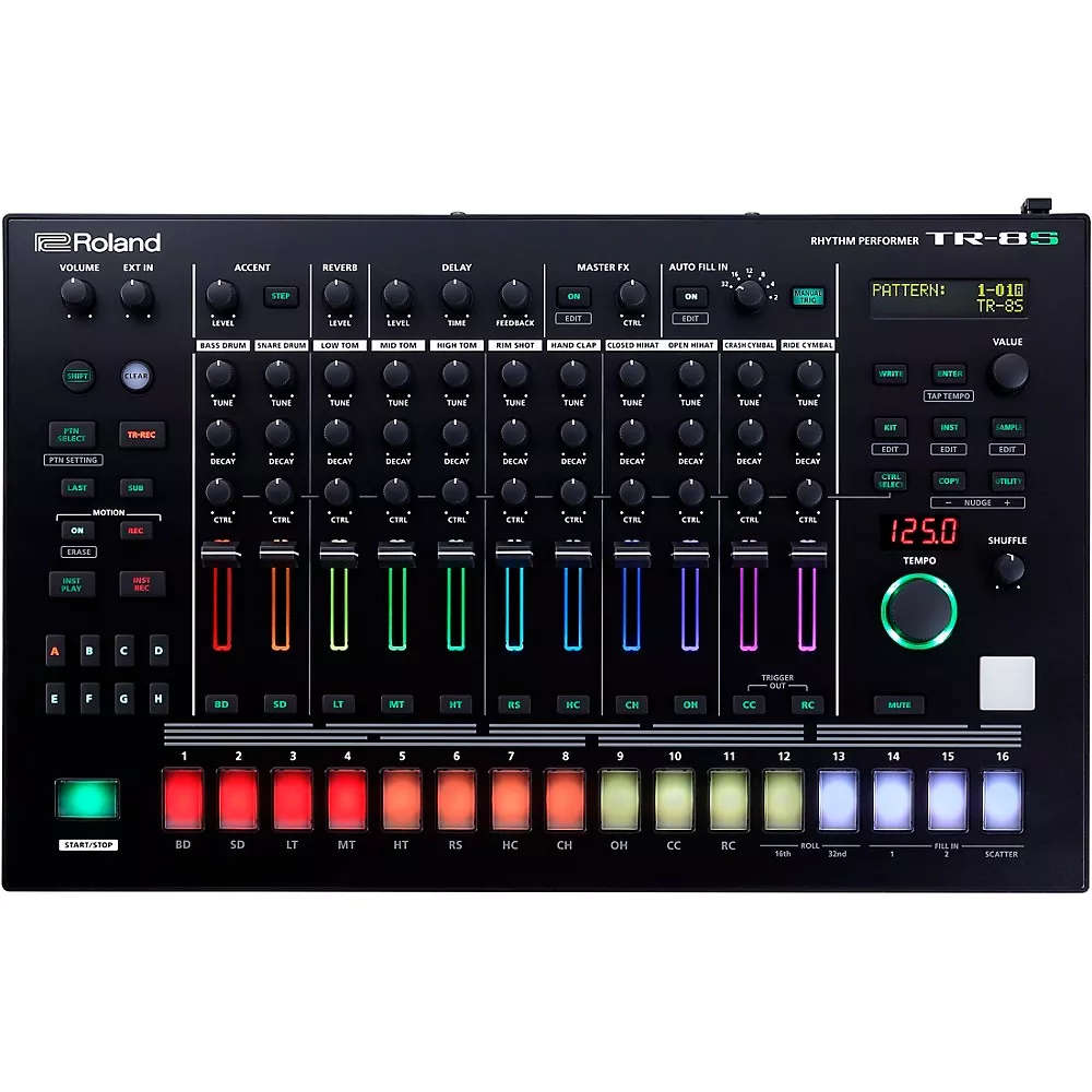 Roland TR-8S AIRA Rhythm Performer With Sample Playback