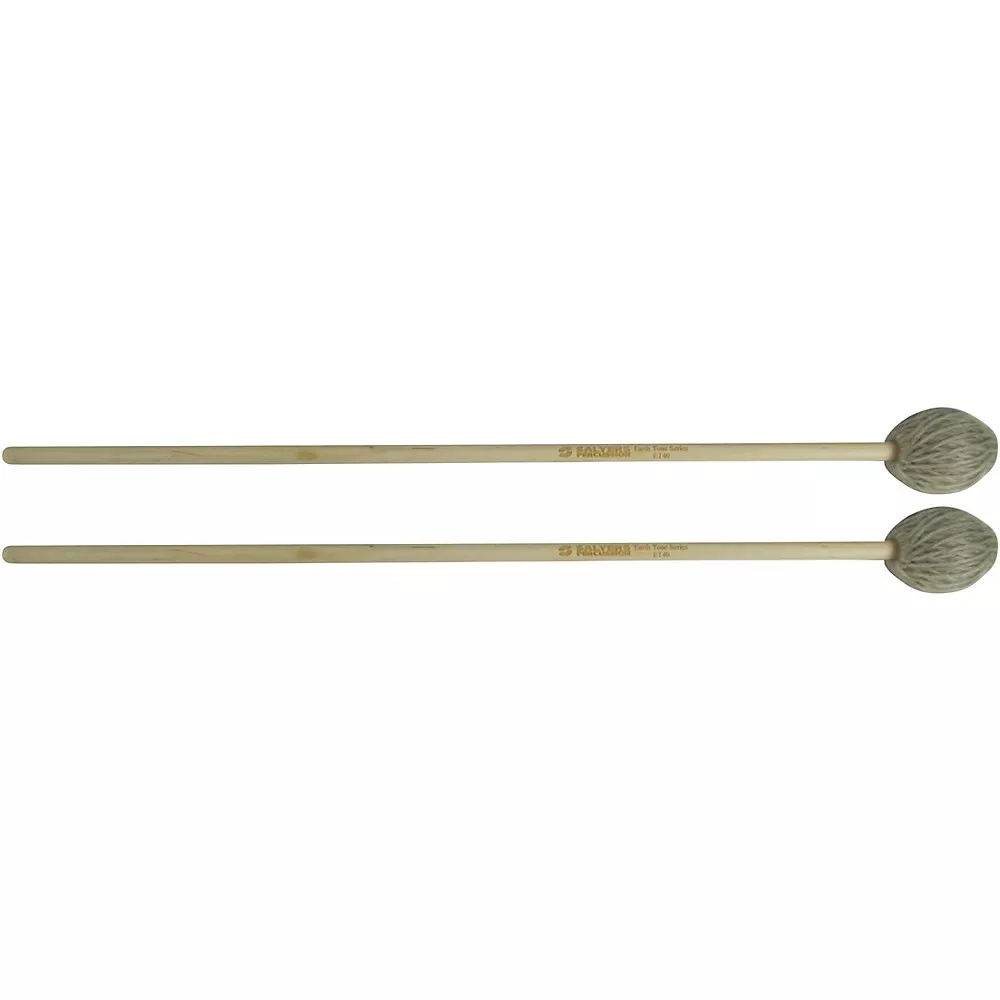 Salyers Percussion Earth Tone Wool Yarn Keyboard Mallets Medium Hard