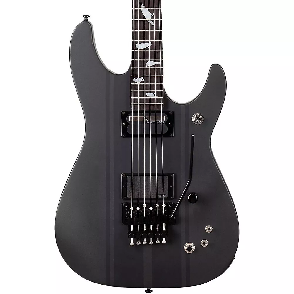 Schecter Guitar Research DJ Ashba Signature Electric Guitar Satin Gray