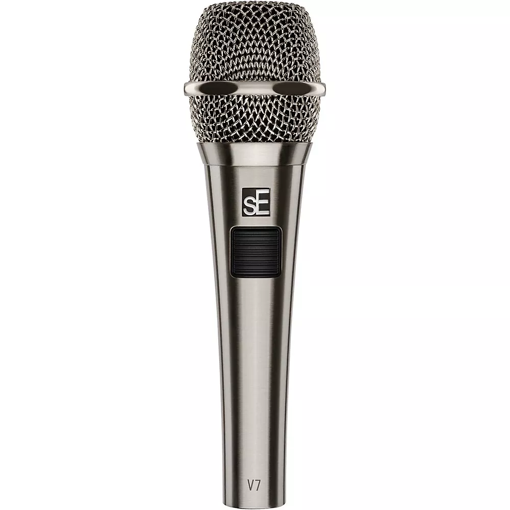 sE Electronics V7 PTT Talkback Dynamic Microphone - Nickel