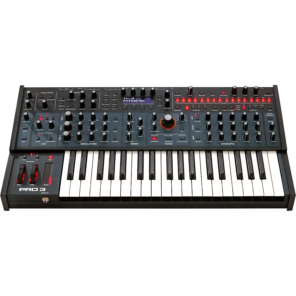 Sequential Pro 3 37-Key Multi-Filter Hybrid Synthesizer