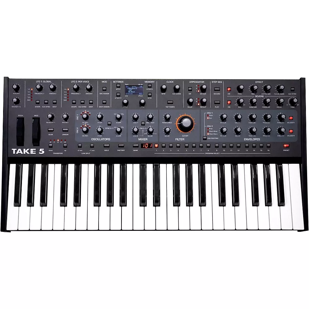 Sequential Take 5 Five-Voice Poly Synthesizer