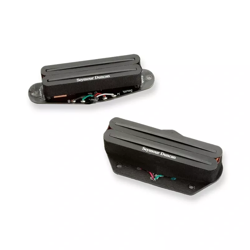 Seymour Duncan 11208-03 STHR-1set Hot Rails for Tele Set Black