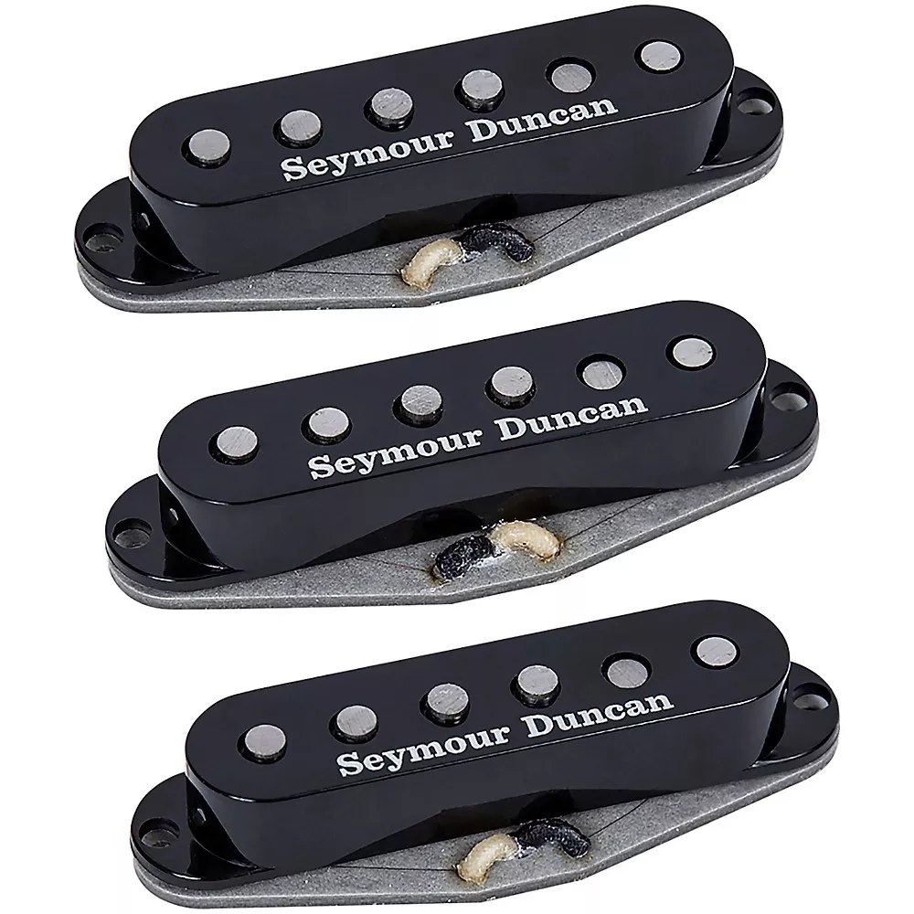 Seymour Duncan Scooped Strat Pickup Set - Black
