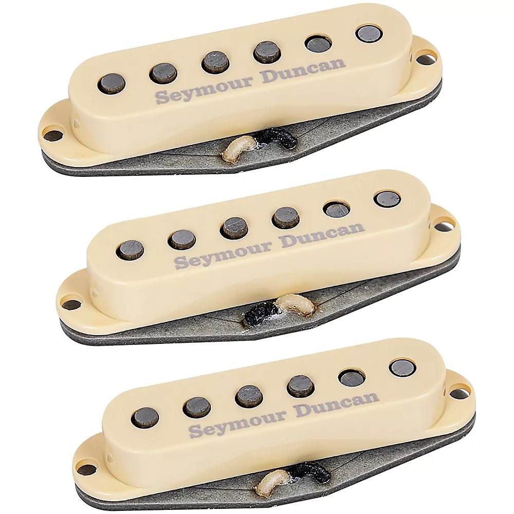 Seymour Duncan Scooped Strat Pickup Set - Cream