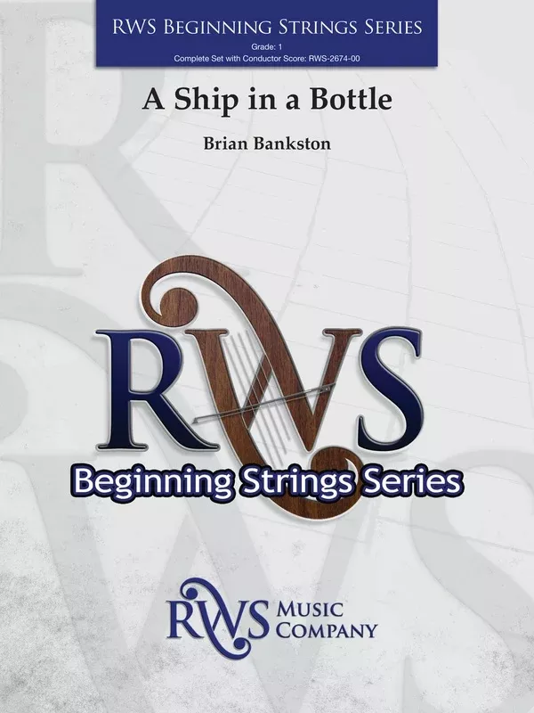 A Ship in a Bottle: String Orchestra Conductor Score & Parts
