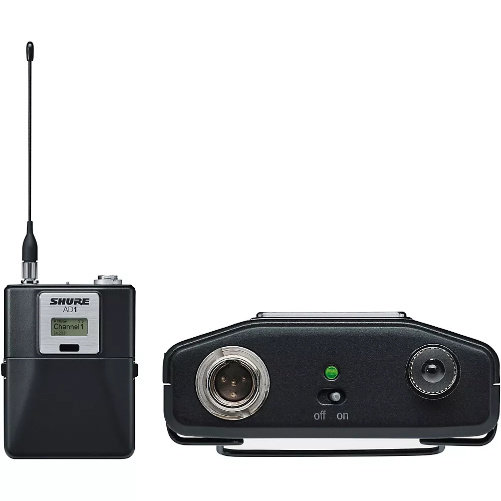 Shure Axient Digital AD1 Bodypack Transmitter With TA4 Connector Band G57