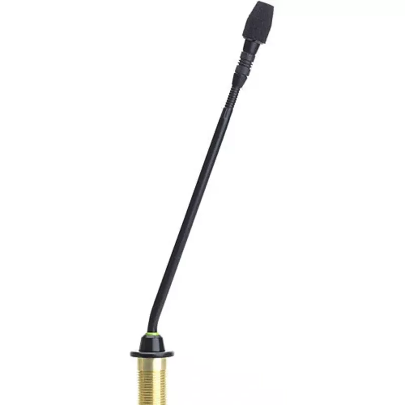 Shure MX410R/N 10″ Gooseneck Mic with Surface Mount Preamplifier (LED Ring) (No Capsule)
