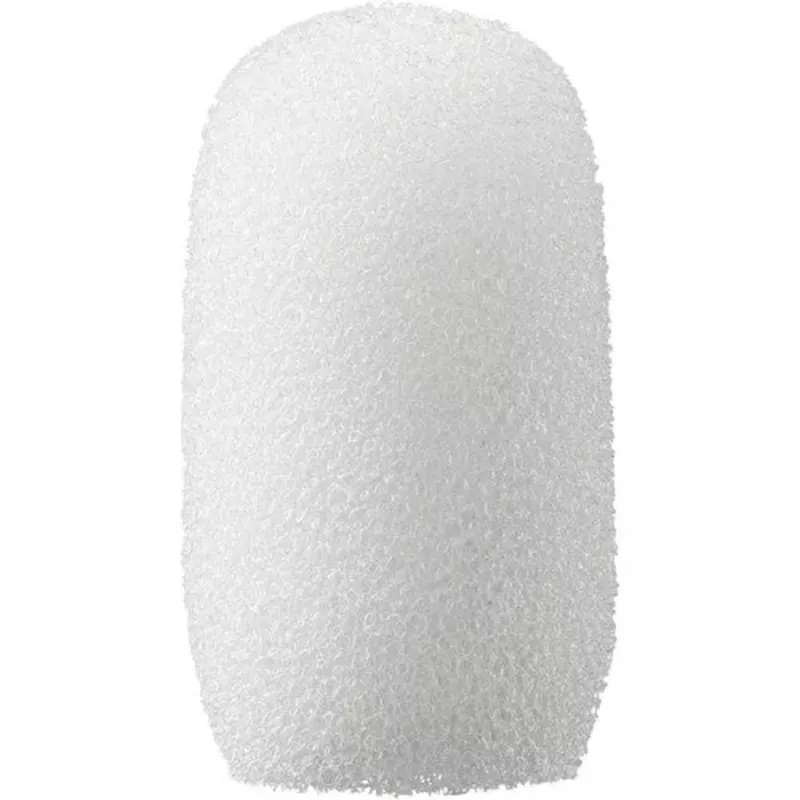 Shure RPMDL4WS/W Foam Windscreen for DL4 and DH5 DuraPlex Microphones 5-Pack – White
