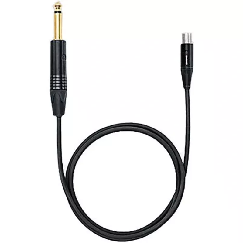 Shure WA306 Instrument Cable for Compatible Shure Transmitters (3′)