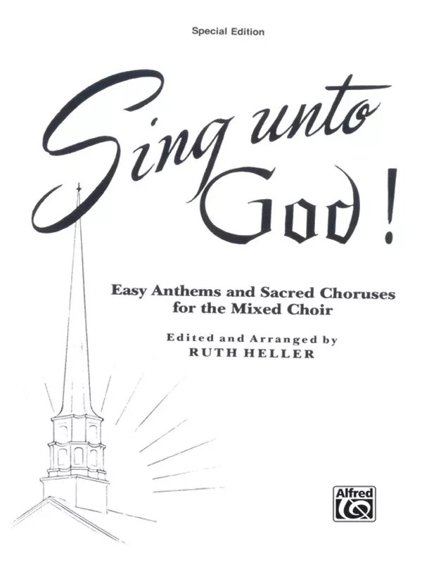 Sing Unto God! (Special Edition): SATB Choral Book