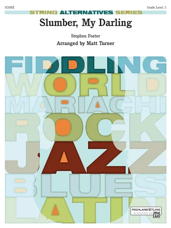 Slumber, My Darling: String Orchestra Conductor Score