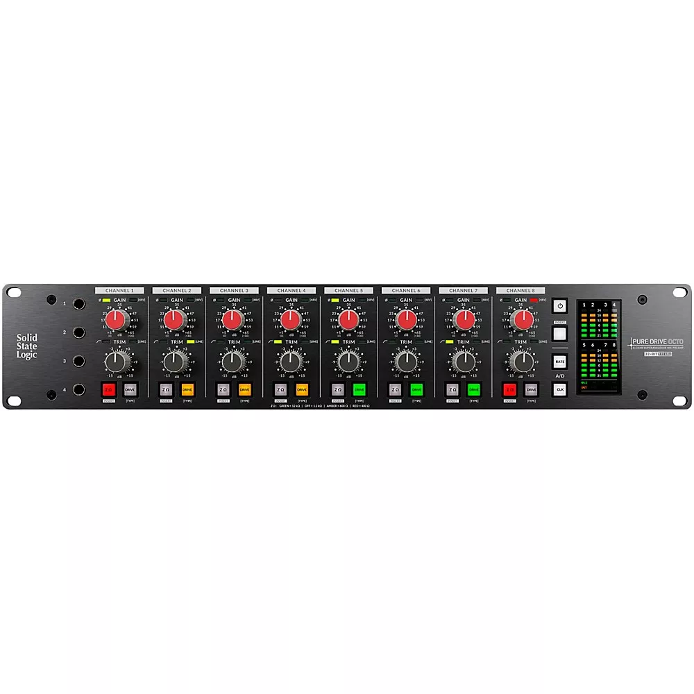 Solid State Logic PURE DRIVE OCTO 8-Channel Microphone Preamp