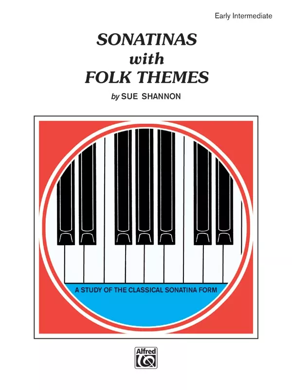 Sonatinas with Folk Themes: Piano Book