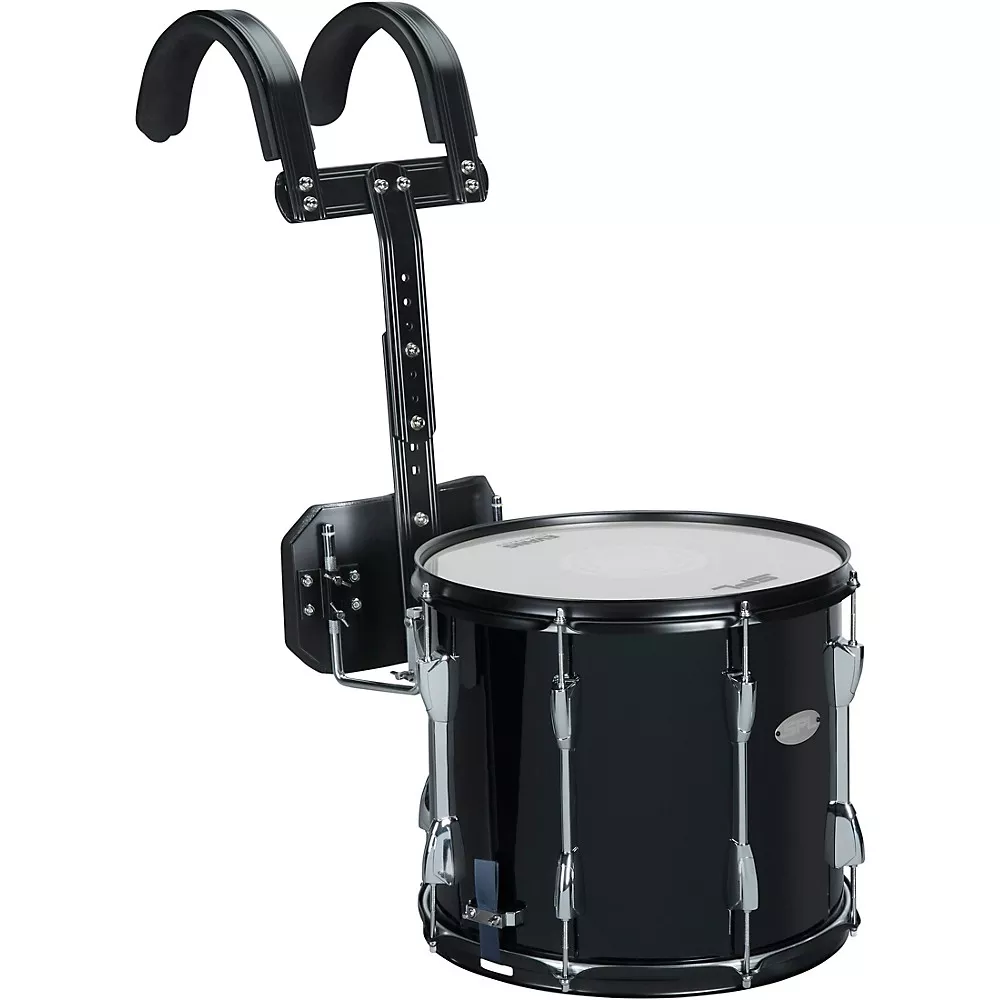 Sound Percussion Labs Marching Snare Drum With Carrier 14 x 12 in. Black
