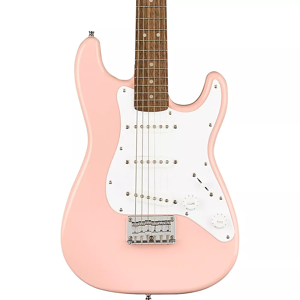 Squier Affinity Mini Stratocaster V2 Electric Guitar - Shell Pink