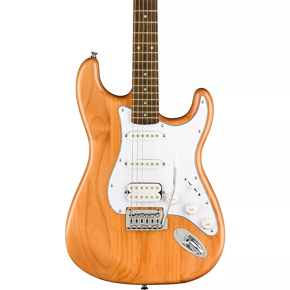 Squier Affinity Series Stratocaster HSS Limited-Edition Electric Guitar - Natural