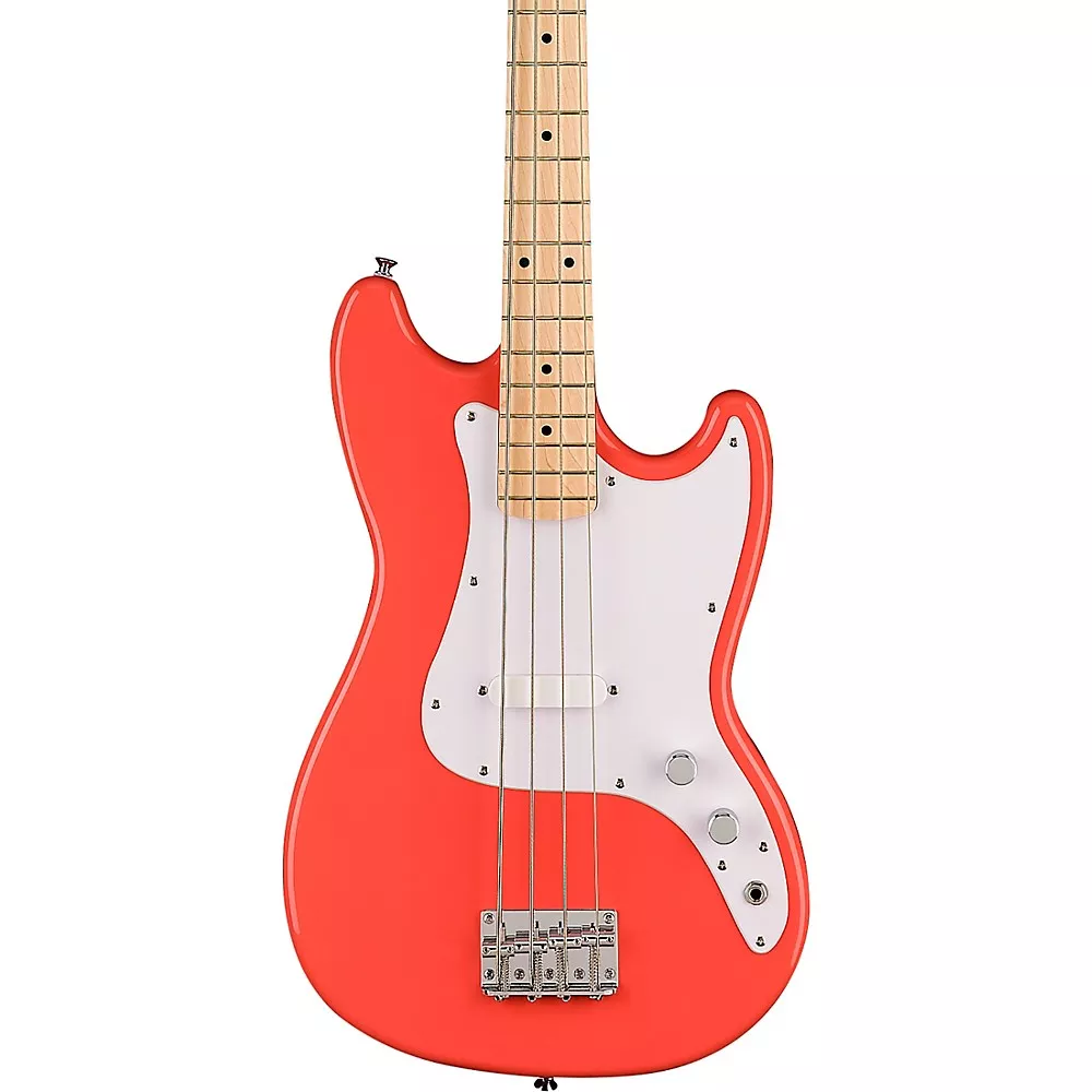 Squier Sonic Bronco Bass Guitar - Tahitian Coral