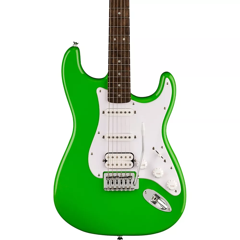 Squier Sonic Stratocaster HSS Laurel Fingerboard Electric Guitar - Lime Green
