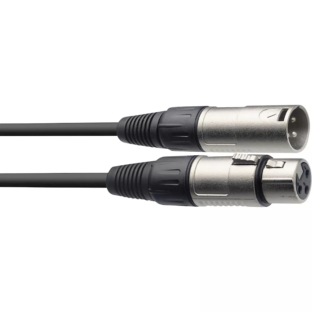 Stagg 20M/66FT Microphone Cable XLRf-XLRm 60 ft. Black
