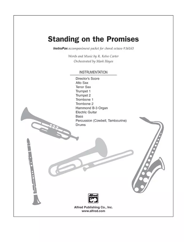 Standing on the Promises: Choral Octavo InstruPax