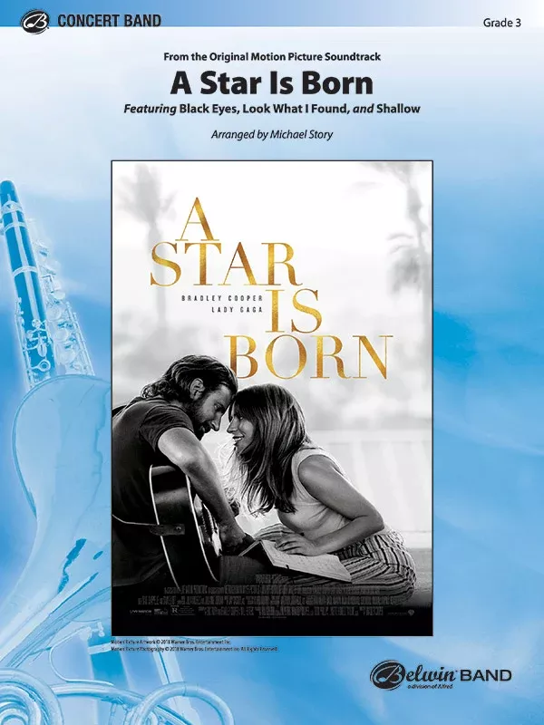 A Star Is Born: Concert Band Conductor Score & Parts