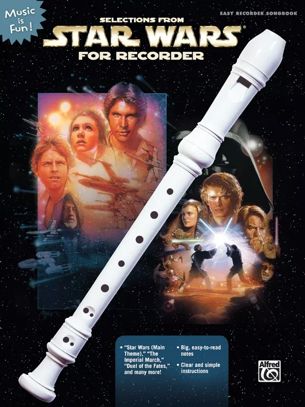 Star Wars for Recorder, Selections from: Recorder Book & Recorder