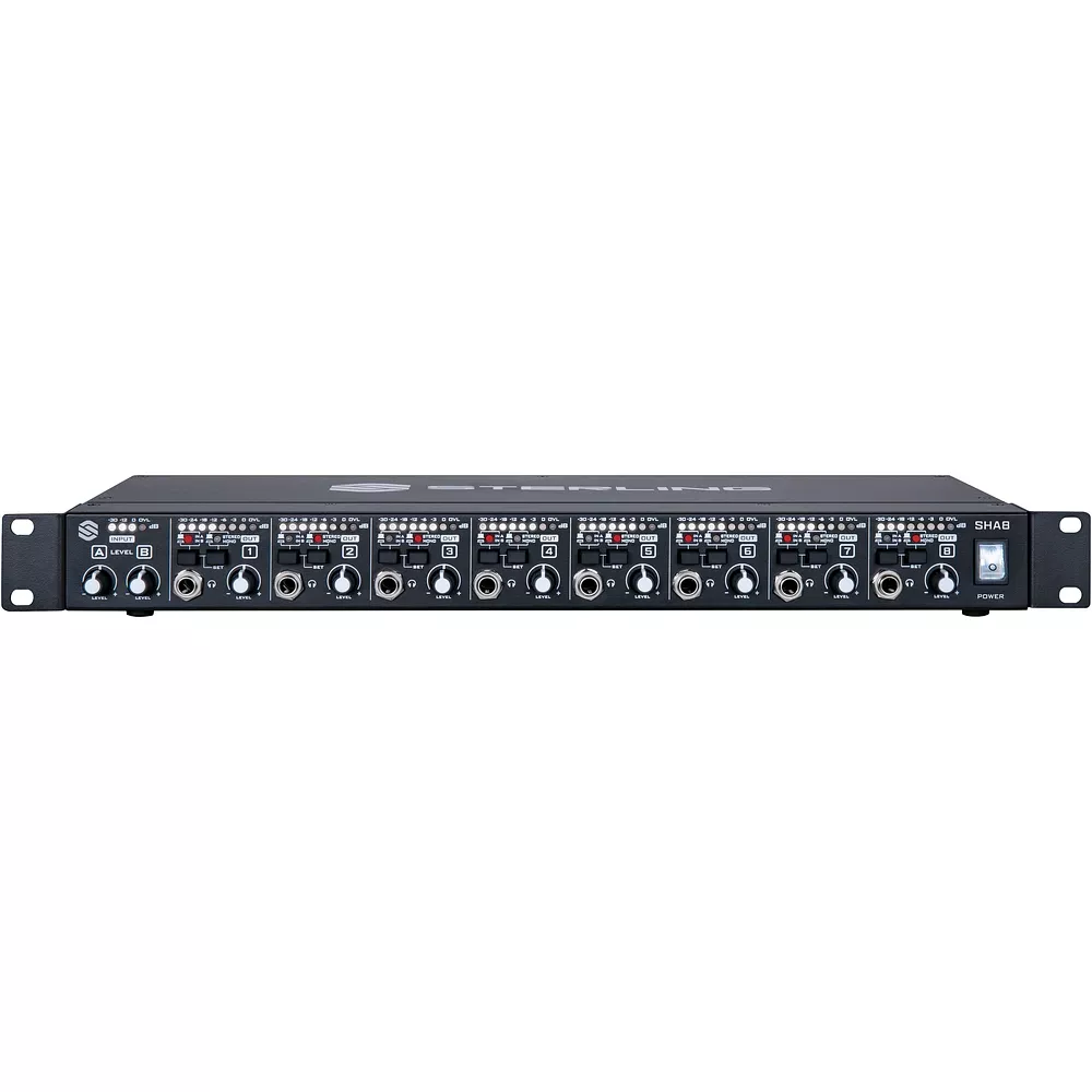 Sterling Audio 8-Channel Rackmount Headphone Amplifier