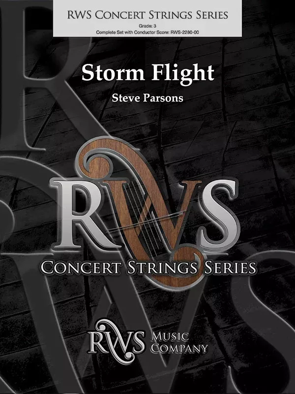 Storm Flight: String Orchestra Conductor Score & Parts