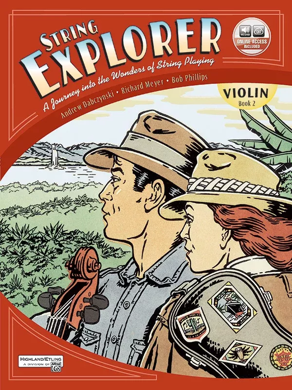 String Explorer, Book 2: Violin Book & Online Audio