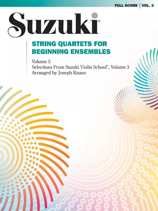 String Quartets for Beginning Ensembles, Volume 3: String Quartet Book