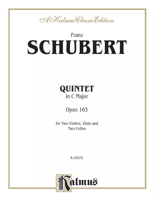 String Quintet in C Major, Op. 163: Cello